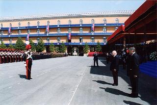 Roma: intervento del Presidente della Repubblica, in forma ufficiale, al 184° anniversario di fondazione dell'Arma dei Carabinieri