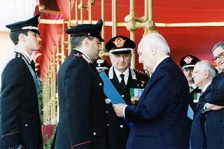 Roma: intervento del Presidente della Repubblica, in forma ufficiale, al 184° anniversario di fondazione dell'Arma dei Carabinieri