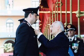 Roma: intervento del Presidente della Repubblica, in forma ufficiale, al 184° anniversario di fondazione dell'Arma dei Carabinieri