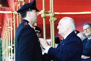 Roma: intervento del Presidente della Repubblica, in forma ufficiale, al 184° anniversario di fondazione dell'Arma dei Carabinieri
