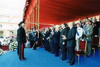 Roma: intervento del Presidente della Repubblica, in forma ufficiale, al 184° anniversario di fondazione dell'Arma dei Carabinieri