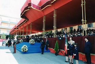 Roma: intervento del Presidente della Repubblica, in forma ufficiale, al 184° anniversario di fondazione dell'Arma dei Carabinieri