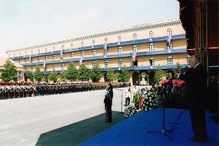 Roma: intervento del Presidente della Repubblica, in forma ufficiale, al 184° anniversario di fondazione dell'Arma dei Carabinieri
