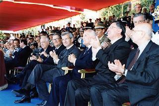 Roma: intervento del Presidente della Repubblica, in forma ufficiale, al 184° anniversario di fondazione dell'Arma dei Carabinieri