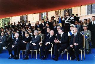 Roma: intervento del Presidente della Repubblica, in forma ufficiale, al 184° anniversario di fondazione dell'Arma dei Carabinieri