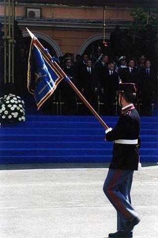 Roma: intervento del Presidente della Repubblica, in forma ufficiale, al 184° anniversario di fondazione dell'Arma dei Carabinieri
