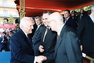 Roma: intervento del Presidente della Repubblica, in forma ufficiale, al 184° anniversario di fondazione dell'Arma dei Carabinieri