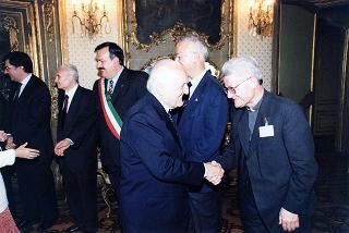 Torino: intervento del Presidente della Repubblica alla cerimonia inaugurale del III Congresso internazionale di studi sulla Sindone ed alla celebrazione del 50° anniversario dell'elezione di Luigi Einaudi alla Presidenza della Repubblica