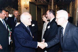 Torino: intervento del Presidente della Repubblica alla cerimonia inaugurale del III Congresso internazionale di studi sulla Sindone ed alla celebrazione del 50° anniversario dell'elezione di Luigi Einaudi alla Presidenza della Repubblica