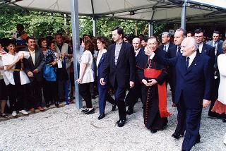Torino: intervento del Presidente della Repubblica alla cerimonia inaugurale del III Congresso internazionale di studi sulla Sindone ed alla celebrazione del 50° anniversario dell'elezione di Luigi Einaudi alla Presidenza della Repubblica
