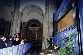 Torino: intervento del Presidente della Repubblica alla cerimonia inaugurale del III Congresso internazionale di studi sulla Sindone ed alla celebrazione del 50° anniversario dell'elezione di Luigi Einaudi alla Presidenza della Repubblica
