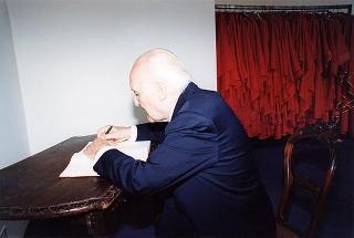 Torino: intervento del Presidente della Repubblica alla cerimonia inaugurale del III Congresso internazionale di studi sulla Sindone ed alla celebrazione del 50° anniversario dell'elezione di Luigi Einaudi alla Presidenza della Repubblica