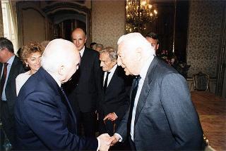 Torino: intervento del Presidente della Repubblica alla cerimonia inaugurale del III Congresso internazionale di studi sulla Sindone ed alla celebrazione del 50° anniversario dell'elezione di Luigi Einaudi alla Presidenza della Repubblica