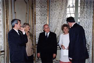 Torino: intervento del Presidente della Repubblica alla cerimonia inaugurale del III Congresso internazionale di studi sulla Sindone ed alla celebrazione del 50° anniversario dell'elezione di Luigi Einaudi alla Presidenza della Repubblica