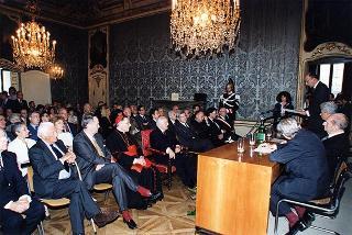 Torino: intervento del Presidente della Repubblica alla cerimonia inaugurale del III Congresso internazionale di studi sulla Sindone ed alla celebrazione del 50° anniversario dell'elezione di Luigi Einaudi alla Presidenza della Repubblica