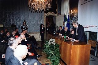 Torino: intervento del Presidente della Repubblica alla cerimonia inaugurale del III Congresso internazionale di studi sulla Sindone ed alla celebrazione del 50° anniversario dell'elezione di Luigi Einaudi alla Presidenza della Repubblica