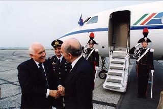 Torino: intervento del Presidente della Repubblica alla cerimonia inaugurale del III Congresso internazionale di studi sulla Sindone ed alla celebrazione del 50° anniversario dell'elezione di Luigi Einaudi alla Presidenza della Repubblica