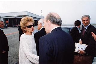 Torino: intervento del Presidente della Repubblica alla cerimonia inaugurale del III Congresso internazionale di studi sulla Sindone ed alla celebrazione del 50° anniversario dell'elezione di Luigi Einaudi alla Presidenza della Repubblica