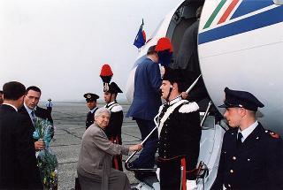Torino: intervento del Presidente della Repubblica alla cerimonia inaugurale del III Congresso internazionale di studi sulla Sindone ed alla celebrazione del 50° anniversario dell'elezione di Luigi Einaudi alla Presidenza della Repubblica
