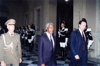 Segretario Generale dell'ONU Kofi Annan
