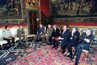 Delegazione di ufficiali e sottufficiali della Sanità militare albanese