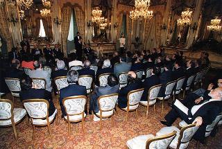 Delegazione di partecipanti all'Assemblea nazionale delle Centrali Cooperative sul tema "Insieme per continuare a costruire lavoro"