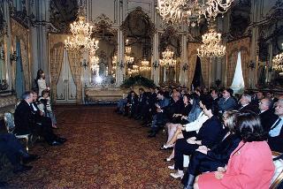 Delegazione di partecipanti all'Assemblea nazionale delle Centrali Cooperative sul tema "Insieme per continuare a costruire lavoro"