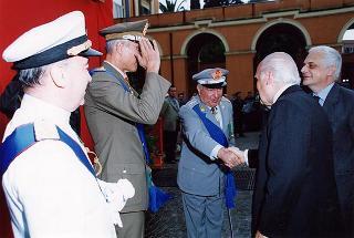 Roma: intervento del Presidente della Repubblica, in forma ufficiale, alla celebrazione del 224° anniversario di fondazione del Corpo della Guardia di Finanza