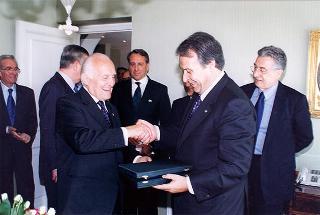 Roma, Circolo della Polizia di Stato: intervento del Presidente della Repubblica alla colazione offerta dal Capo della Polizia
