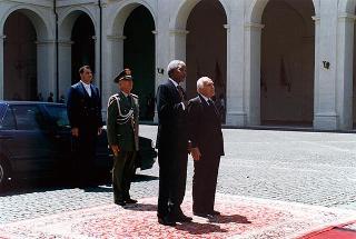 Visita ufficiale in Italia del Presidente della Repubblica del Sud Africa Nelson Mandela