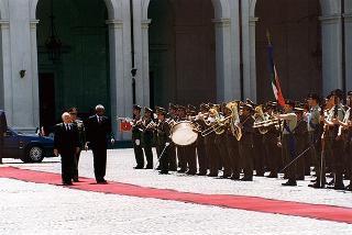 Visita ufficiale in Italia del Presidente della Repubblica del Sud Africa Nelson Mandela