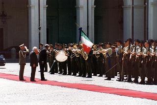 Visita ufficiale in Italia del Presidente della Repubblica del Sud Africa Nelson Mandela