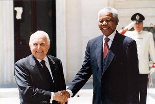 Visita ufficiale in Italia del Presidente della Repubblica del Sud Africa Nelson Mandela