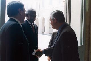 Visita ufficiale in Italia del Presidente della Repubblica del Sud Africa Nelson Mandela