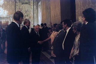 Visita ufficiale in Italia del Presidente della Repubblica del Sud Africa Nelson Mandela