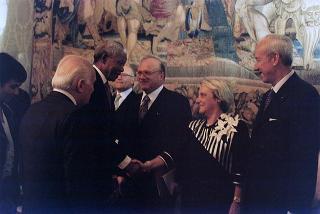 Visita ufficiale in Italia del Presidente della Repubblica del Sud Africa Nelson Mandela