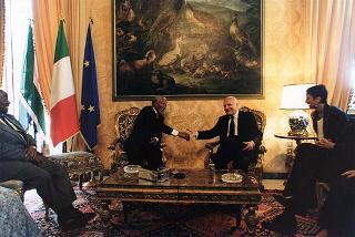 Visita ufficiale in Italia del Presidente della Repubblica del Sud Africa Nelson Mandela