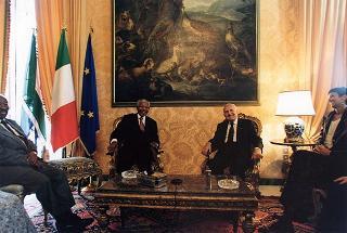 Visita ufficiale in Italia del Presidente della Repubblica del Sud Africa Nelson Mandela