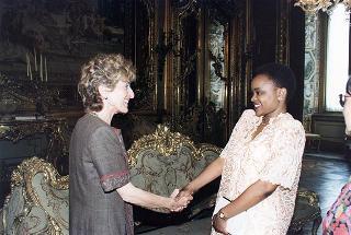 Visita ufficiale in Italia del Presidente della Repubblica del Sud Africa Nelson Mandela