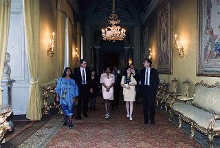 Visita ufficiale in Italia del Presidente della Repubblica del Sud Africa Nelson Mandela