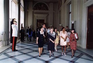 Visita ufficiale in Italia del Presidente della Repubblica del Sud Africa Nelson Mandela