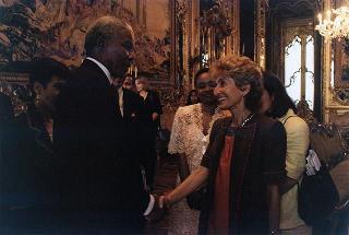 Visita ufficiale in Italia del Presidente della Repubblica del Sud Africa Nelson Mandela