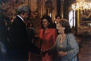 Visita ufficiale in Italia del Presidente della Repubblica del Sud Africa Nelson Mandela