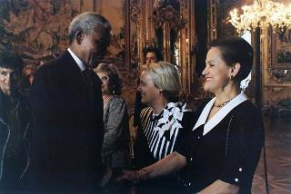 Visita ufficiale in Italia del Presidente della Repubblica del Sud Africa Nelson Mandela