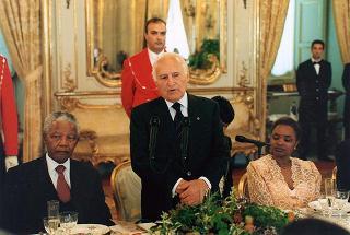 Visita ufficiale in Italia del Presidente della Repubblica del Sud Africa Nelson Mandela