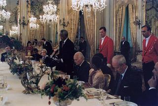 Visita ufficiale in Italia del Presidente della Repubblica del Sud Africa Nelson Mandela