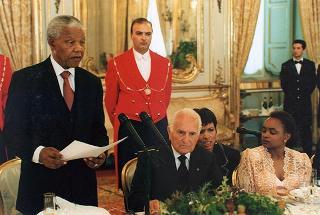 Visita ufficiale in Italia del Presidente della Repubblica del Sud Africa Nelson Mandela