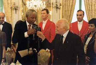 Visita ufficiale in Italia del Presidente della Repubblica del Sud Africa Nelson Mandela