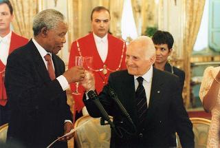 Visita ufficiale in Italia del Presidente della Repubblica del Sud Africa Nelson Mandela
