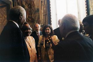 Visita ufficiale in Italia del Presidente della Repubblica del Sud Africa Nelson Mandela